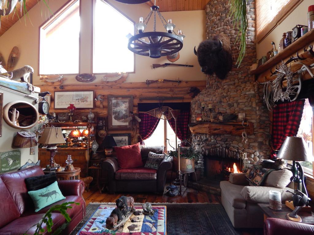 Idle Spurs Log Cabin Bed & Breakfast Black Diamond Eksteriør billede