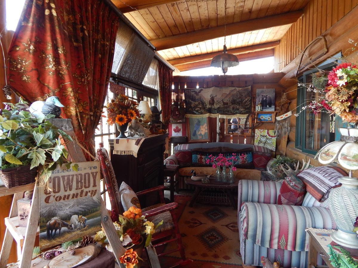 Idle Spurs Log Cabin Bed & Breakfast Black Diamond Eksteriør billede