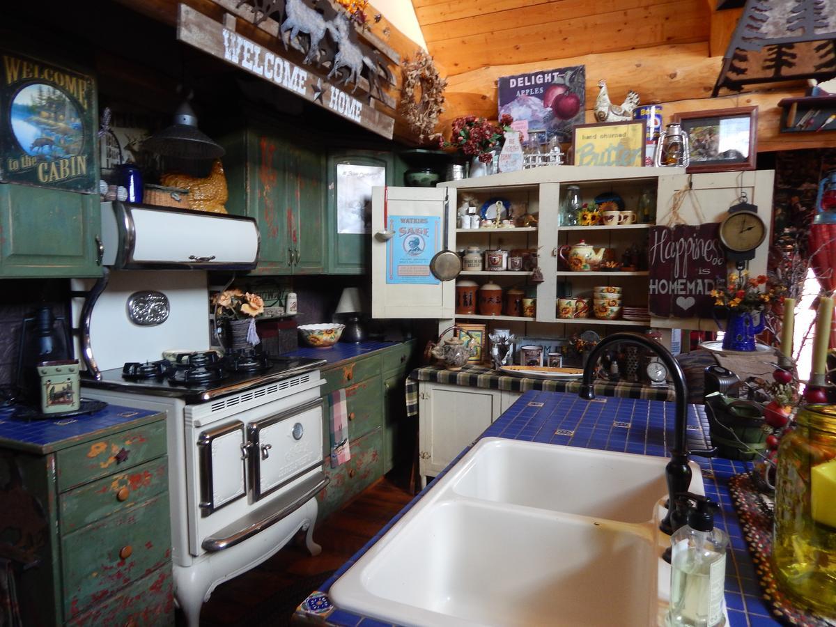 Idle Spurs Log Cabin Bed & Breakfast Black Diamond Eksteriør billede