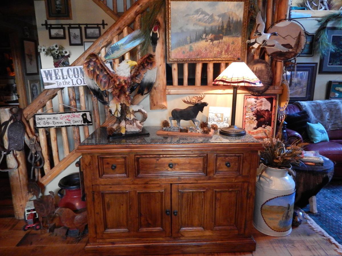 Idle Spurs Log Cabin Bed & Breakfast Black Diamond Eksteriør billede