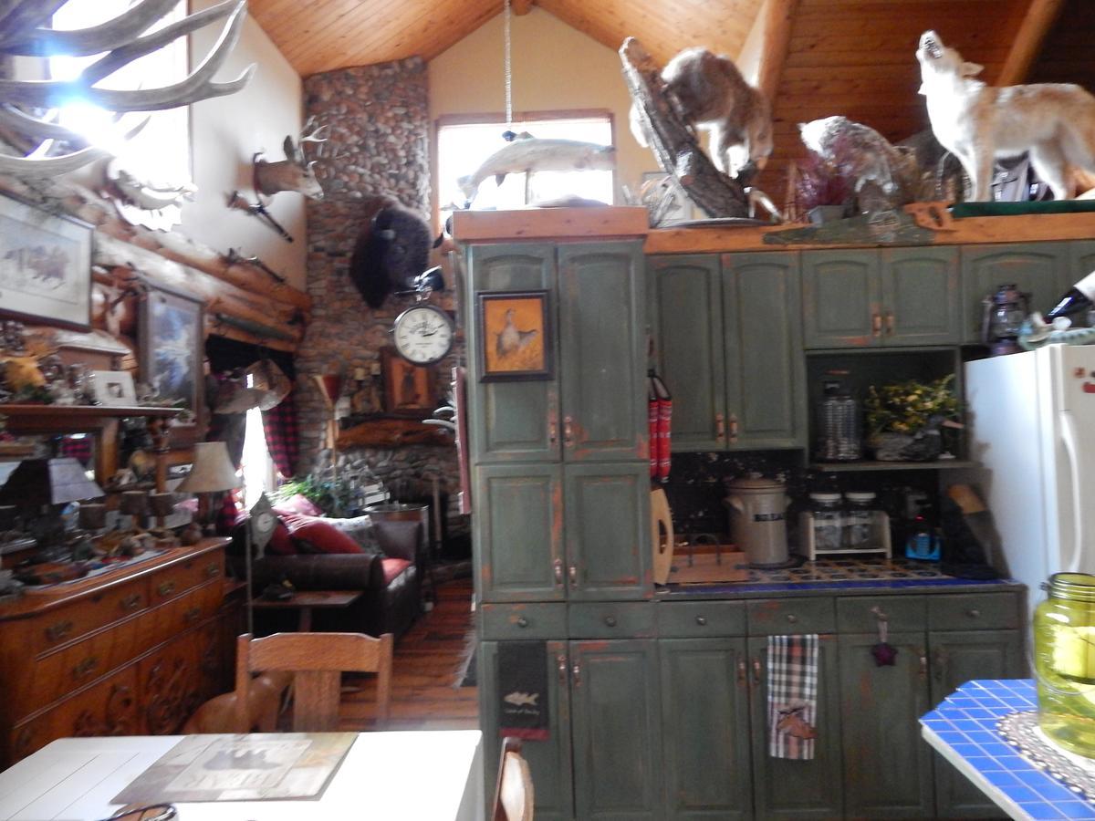 Idle Spurs Log Cabin Bed & Breakfast Black Diamond Eksteriør billede