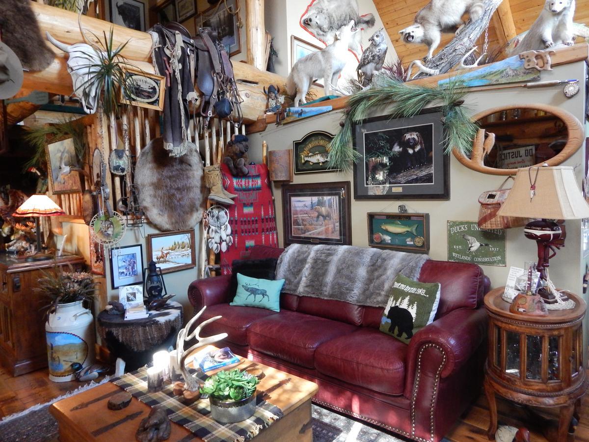 Idle Spurs Log Cabin Bed & Breakfast Black Diamond Eksteriør billede
